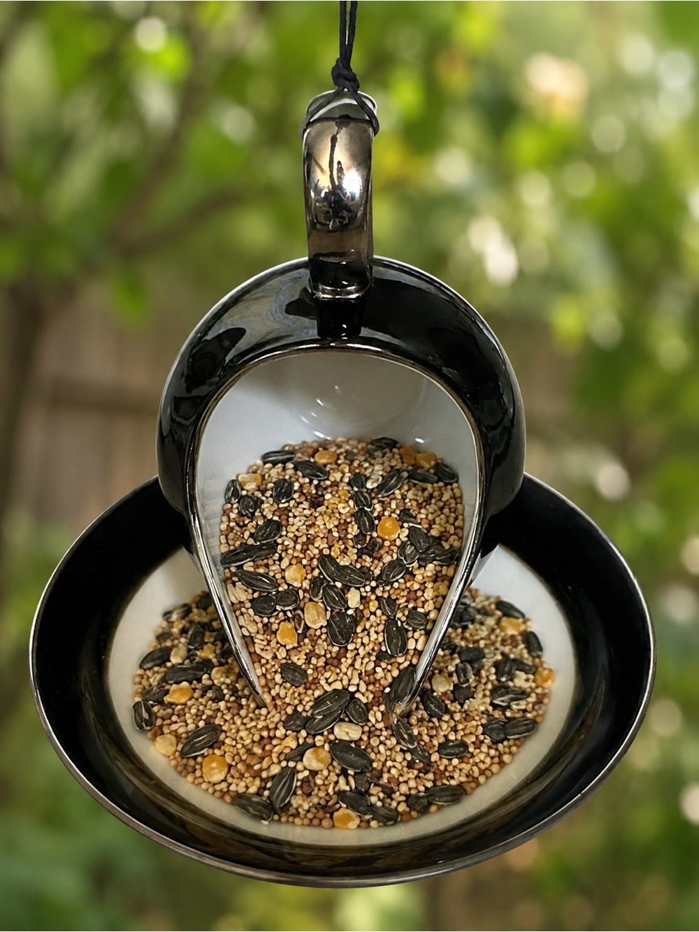 HOMEMADE - Teacup Bird Feeder